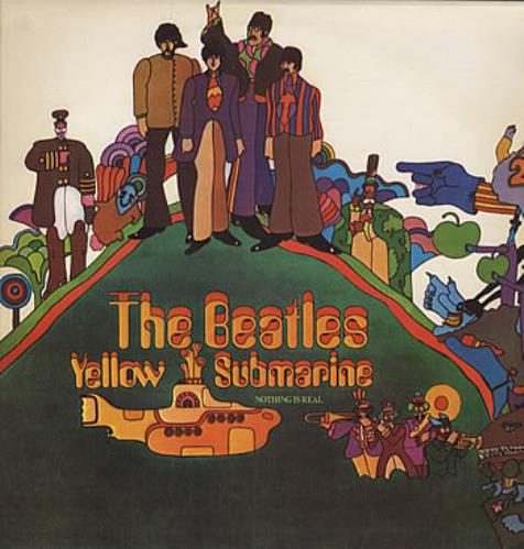 The Beatles Yellow Submarine vinyl LP album (LP record) Portuguese BTLLPYE322969