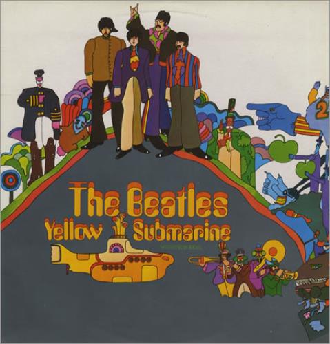 The Beatles Yellow Submarine vinyl LP album (LP record) Venezuelan BTLLPYE367121
