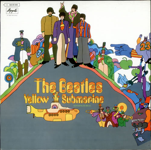 The Beatles Yellow Submarine vinyl LP album (LP record) German BTLLPYE505173