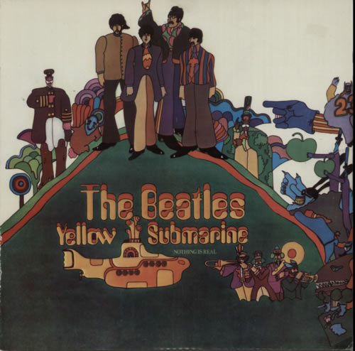 The Beatles Yellow Submarine vinyl LP album (LP record) Portuguese BTLLPYE609689