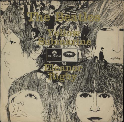 The Beatles Yellow Submarine 7" vinyl single (7 inch record / 45) Danish BTL07YE754732