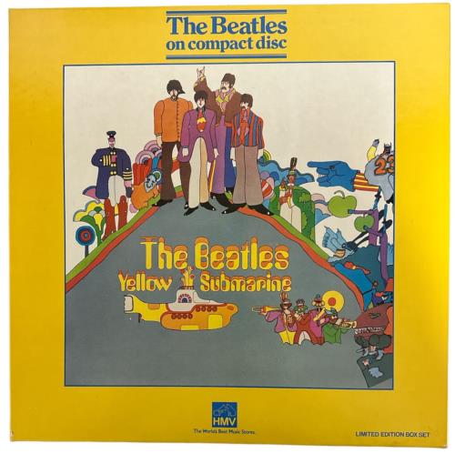 The Beatles Yellow Submarine CD Album Box Set UK BTLDXYE820414