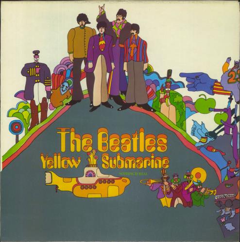 The Beatles Yellow Submarine vinyl LP album (LP record) UK BTLLPYE833450