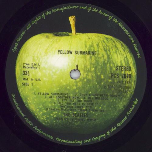 The Beatles Yellow Submarine vinyl LP album (LP record) UK BTLLPYE833450