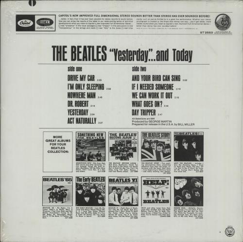The Beatles Yesterday And Today - Sealed vinyl LP album (LP record) US BTLLPYE651024