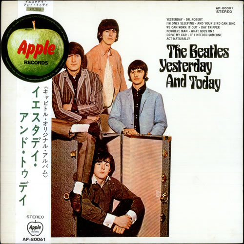 The Beatles Yesterday And Today vinyl LP album (LP record) Japanese BTLLPYE291674