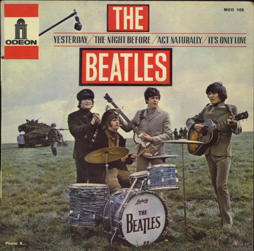 The Beatles Yesterday EP - 1st - EX 7" vinyl single (7 inch record / 45) French BTL07YE769915