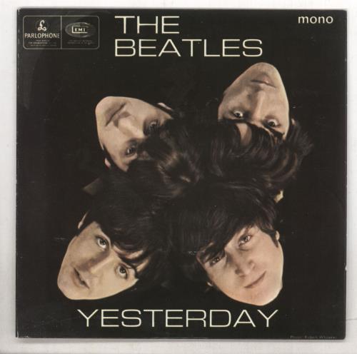 The Beatles Yesterday EP - EMI - 4pr 7" vinyl single (7 inch record / 45) UK BTL07YE280706