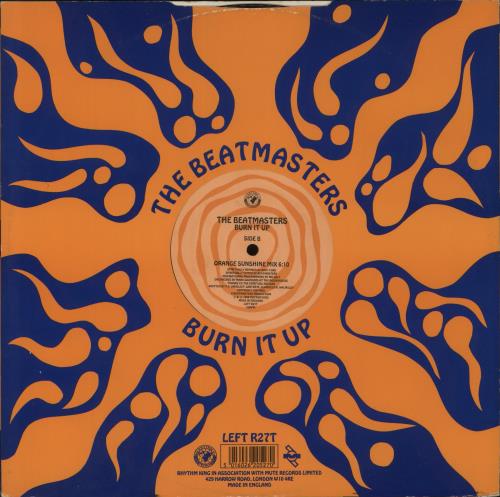 The Beatmasters Burn It Up 12" vinyl single (12 inch record / Maxi-single) UK TBM12BU518039