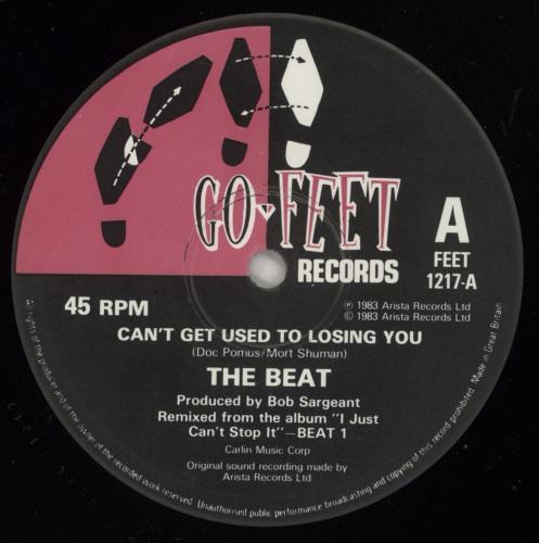 The Beat Can't Get Used To Losing You 12" vinyl single (12 inch record / Maxi-single) UK TBT12CA199252
