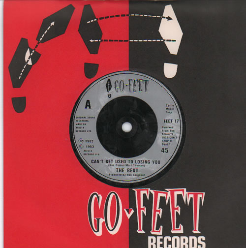 The Beat Can't Get Used To Losing You 7" vinyl single (7 inch record / 45) UK TBT07CA493593