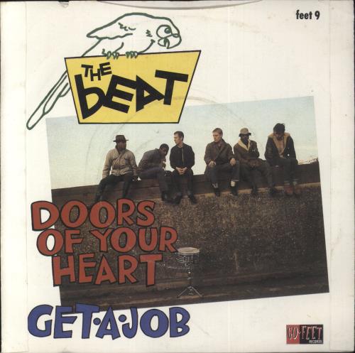 The Beat Doors Of Your Heart 7" vinyl single (7 inch record / 45) UK TBT07DO86683