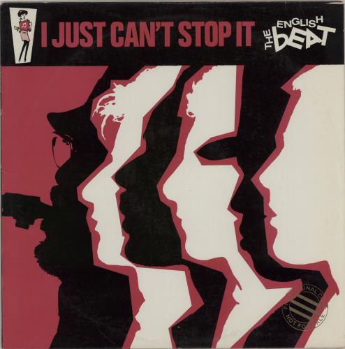 The Beat I Just Can't Stop It - Promo Stamped vinyl LP album (LP record) US TBTLPIJ751743