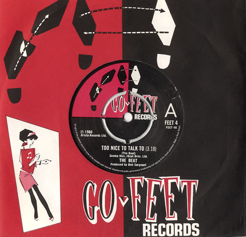 The Beat Too Nice To Talk To - 4pr 7" vinyl single (7 inch record / 45) UK TBT07TO631281