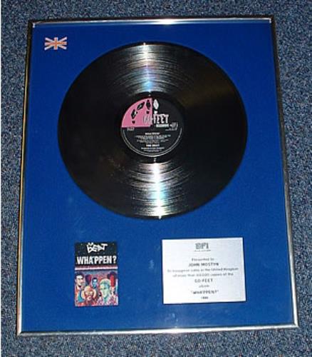 The Beat Wha'ppen award disc UK TBTAWWH237936