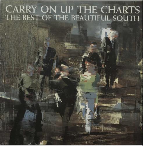The Beautiful South Carry On Up The Charts - VG vinyl LP album (LP record) UK BSOLPCA651435