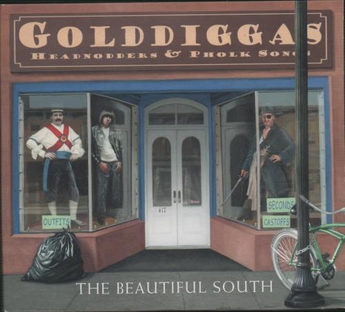 The Beautiful South Golddiggas, Headnodders & Pholk Songs CD album (CDLP) UK BSOCDGO307428