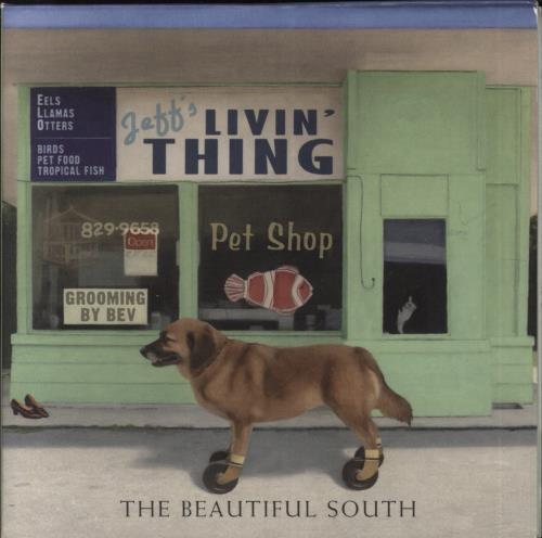 The Beautiful South Livin' Thing CD single (CD5 / 5") UK BSOC5LI307778