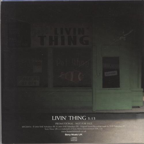 The Beautiful South Livin' Thing CD single (CD5 / 5") UK BSOC5LI307778