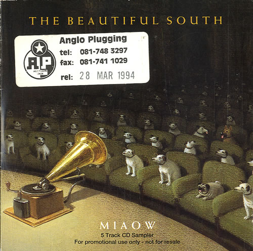 The Beautiful South Miaow Sampler CD single (CD5 / 5") UK BSOC5MI29229