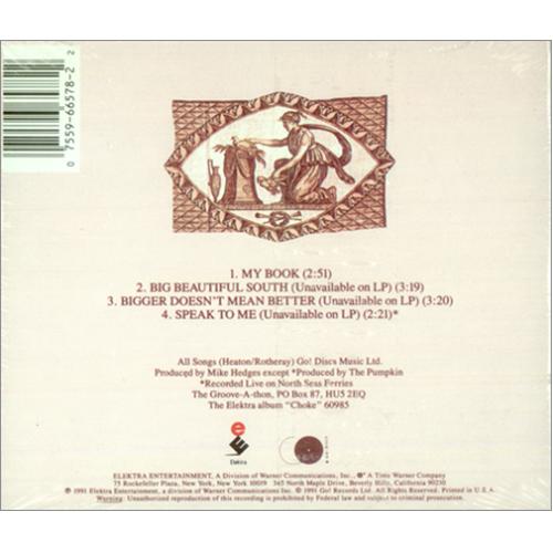 The Beautiful South My Book CD single (CD5 / 5") US BSOC5MY126084