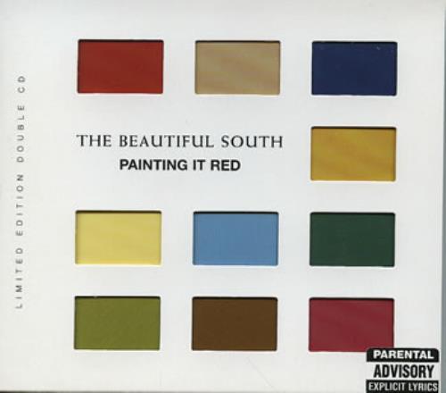 The Beautiful South Painting It Red 2 CD album set (Double CD) UK BSO2CPA167769
