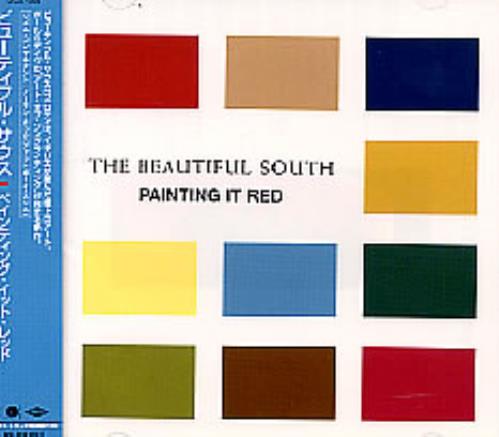 The Beautiful South Painting It Red CD album (CDLP) Japanese BSOCDPA183694