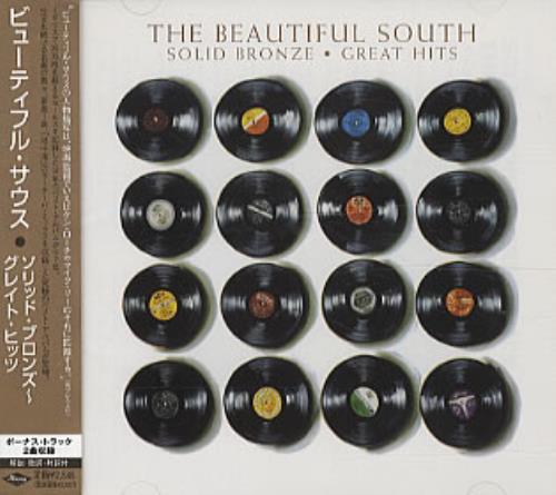 The Beautiful South Solid Bronze Great Hits CD album (CDLP) Japanese BSOCDSO322445
