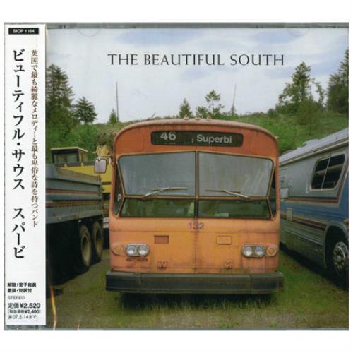 The Beautiful South Superbi CD album (CDLP) Japanese BSOCDSU375652