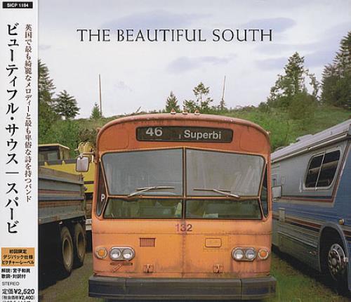 The Beautiful South Superbi CD album (CDLP) Japanese BSOCDSU389031