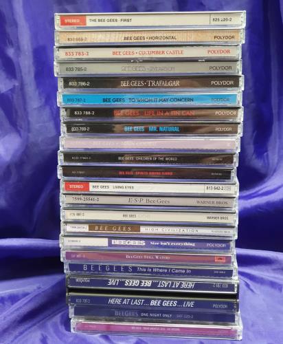 The Bee Gees 1967-2001 Studio Albums CD album (CDLP) German BGECDST733777