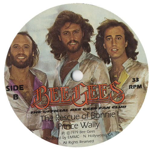 The Bee Gees A Personal Message From The Bee Gees 7" vinyl single (7 inch record / 45) US BGE07AP227435