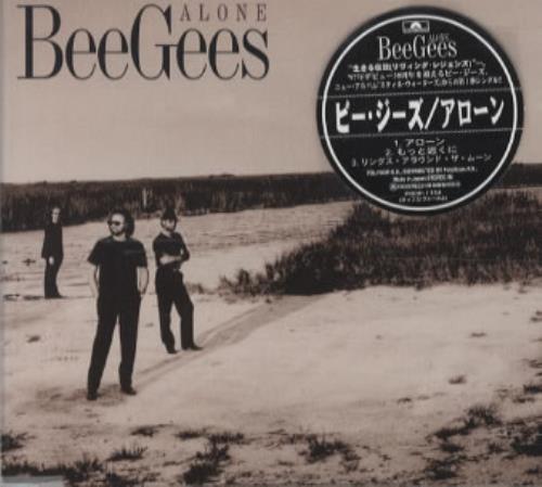 The Bee Gees Alone + Obi Sticker 3" CD single (CD3) Japanese BGEC3AL130749