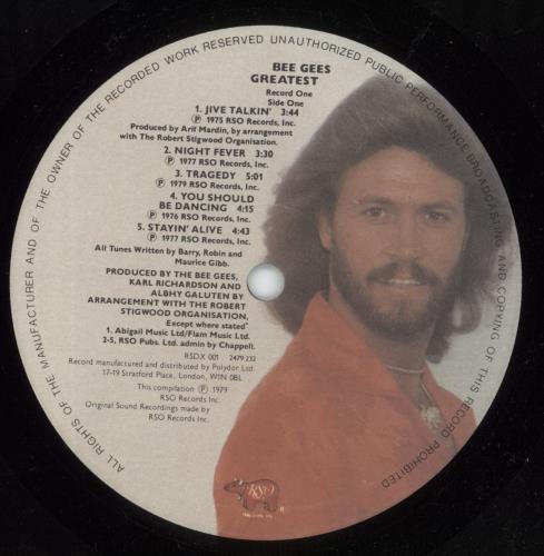 The Bee Gees Bee Gees Greatest - 1st - EX 2-LP vinyl record set (Double LP Album) UK BGE2LBE321853