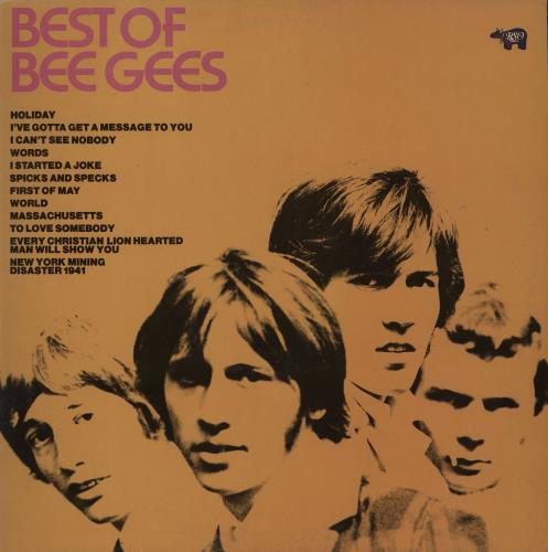 The Bee Gees Best Of Bee Gees vinyl LP album (LP record) UK BGELPBE288274