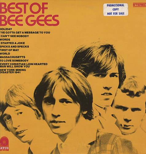 The Bee Gees Best Of Bee Gees vinyl LP album (LP record) US BGELPBE335378