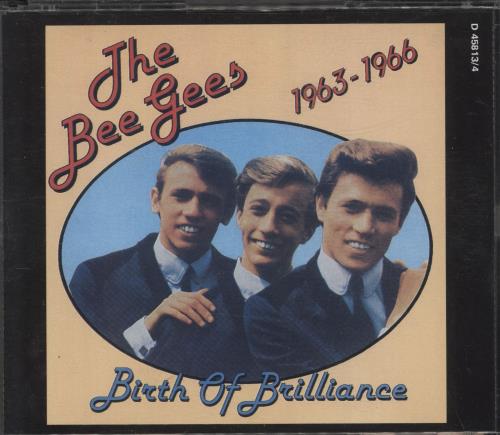 The Bee Gees Birth Of Brilliance 1963-1966 2 CD album set (Double CD) Australian BGE2CBI04522