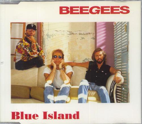 The Bee Gees Blue Island CD single (CD5 / 5") Spanish BGEC5BL35338