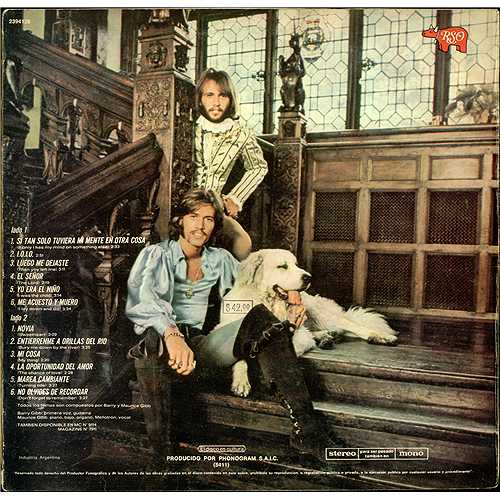 The Bee Gees Castillo De Pepinos vinyl LP album (LP record) Argentinean BGELPCA236272