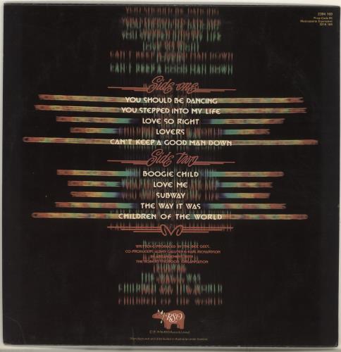 The Bee Gees Children Of The World vinyl LP album (LP record) Austrian BGELPCH719492