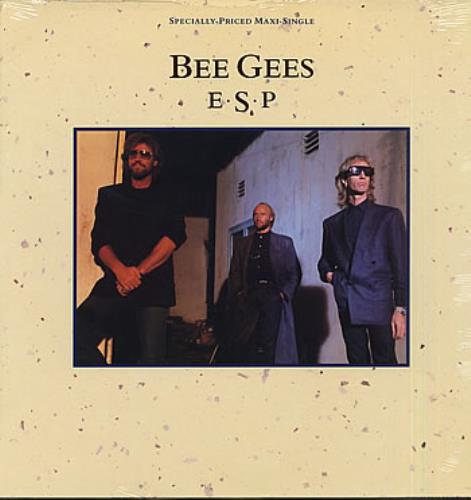 The Bee Gees E.S.P. 12" vinyl single (12 inch record / Maxi-single) US BGE12ES32878