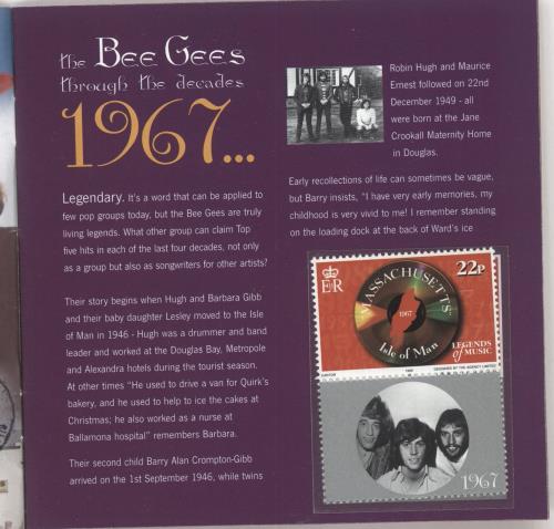 The Bee Gees Ellan Vannin CD single (CD5 / 5") Isle Of Man BGEC5EL723170