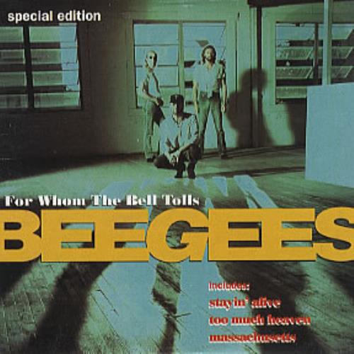 The Bee Gees For Whom The Bell Tolls CD single (CD5 / 5") Australian BGEC5FO310246