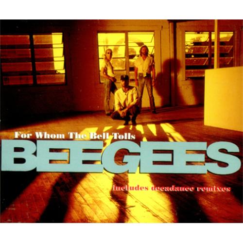 The Bee Gees For Whom The Bell Tolls CD single (CD5 / 5") UK BGEC5FO88593