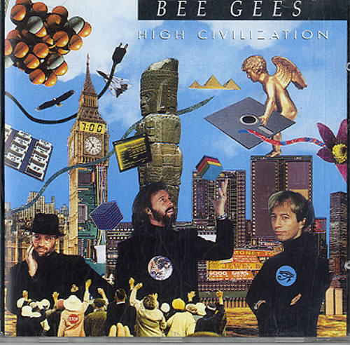 The Bee Gees High Civilization CD album (CDLP) German BGECDHI611519