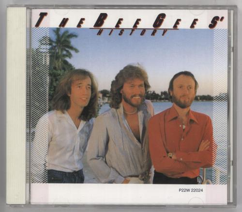 The Bee Gees History CD album (CDLP) Japanese BGECDHI723205