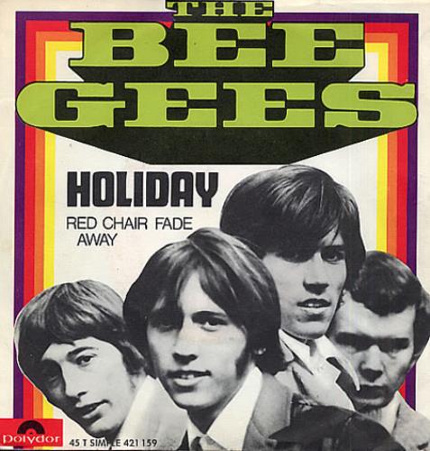 The Bee Gees Holiday 7" vinyl single (7 inch record / 45) French BGE07HO146508