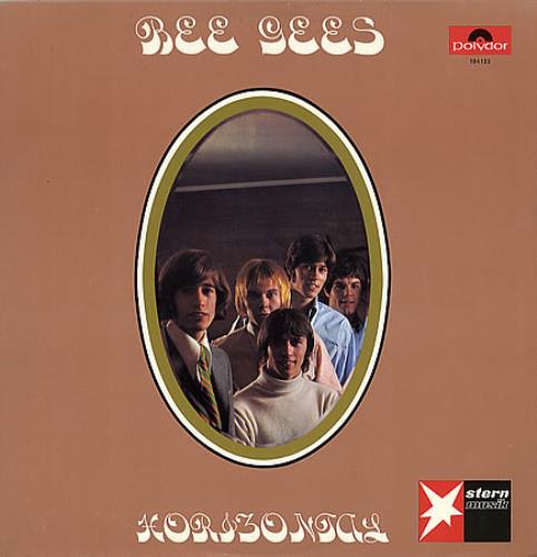 The Bee Gees Horizontal vinyl LP album (LP record) German BGELPHO351094