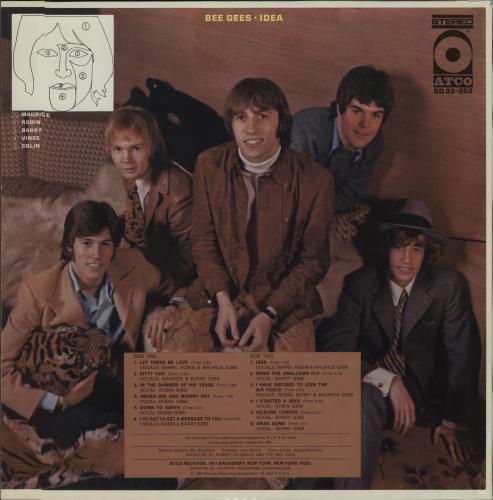 The Bee Gees Idea - Mono vinyl LP album (LP record) US BGELPID77886