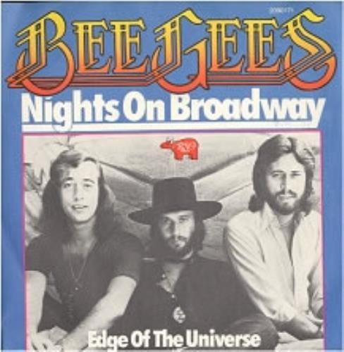The Bee Gees Nights On Broadway 7" vinyl single (7 inch record / 45) German BGE07NI173227
